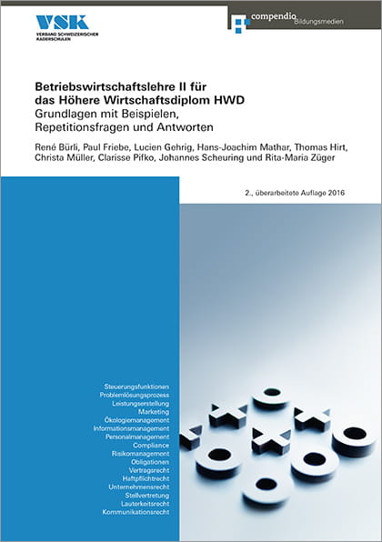 Betriebswirtschaftslehre II für das Höhere Wirtschaftsdiplom HWD (E-Book)