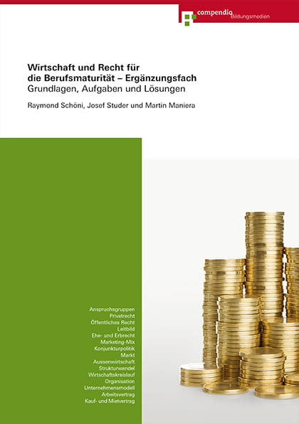 Wirtschaft und Recht für die Berufsmaturität – Ergänzungsfach (E-Book)
